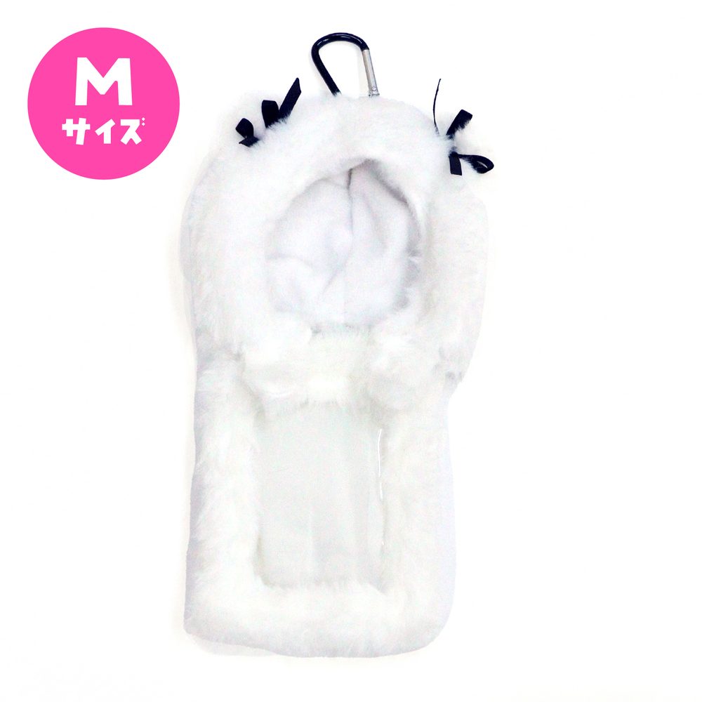 CONC-CO536 nui. ハグぬいトレカケース Mサイズ ホワイトベアVer. (nui. Hug Plush Trading Card Case M Size White Bear Ver.)