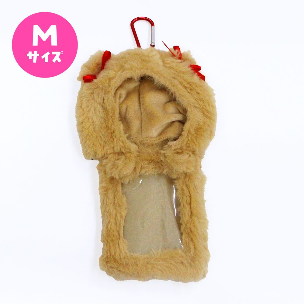CONC-CO537 nui. ハグぬいトレカケース Mサイズ ブラウンベアVer. (nui. Hug Plush Trading Card Case M Size Brown Bear Ver.)