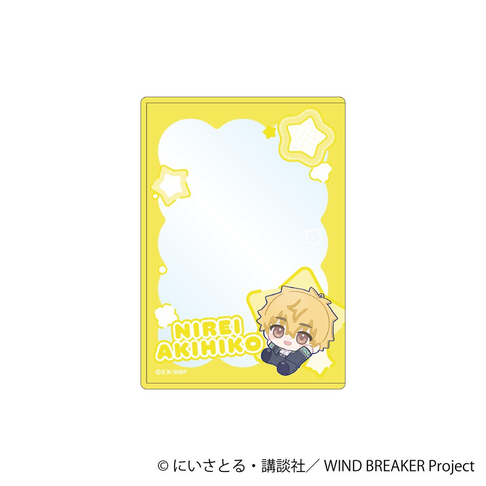 WIND BREAKER 硬質カードケース 楡井秋彦 ぬいパル すきっぷ ("Wind Breaker" Hard Card Case Nirei Akihiko Nui Pal Skip)