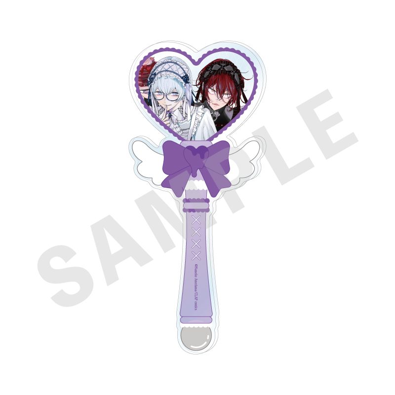 生徒会長とヤンキーくん アクリルステッキ ("Seitokaichou to Yankee-kun" Acrylic Stick)
