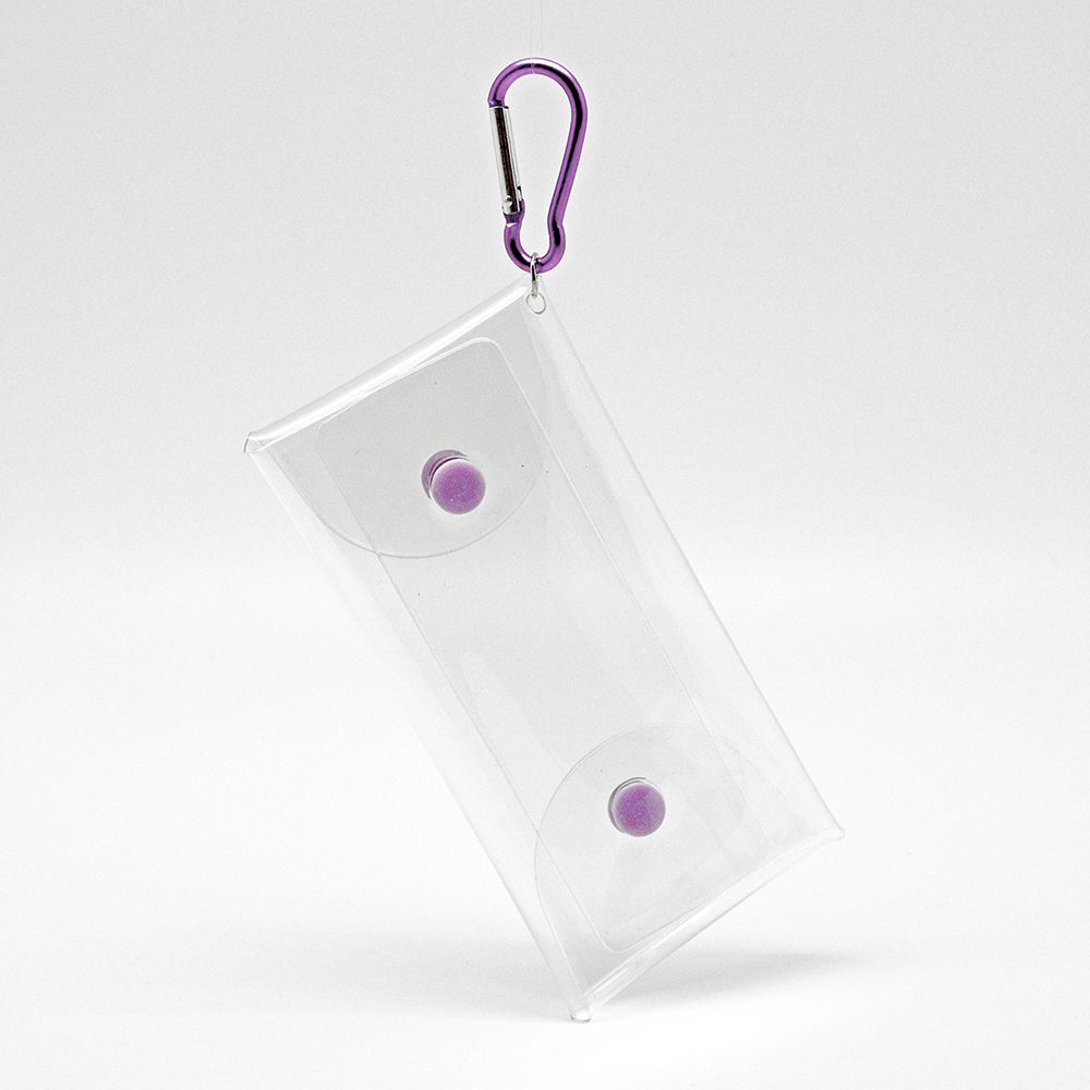 CONC-CO545 クリアマルチケース パープル (Clear Multi Case Purple)