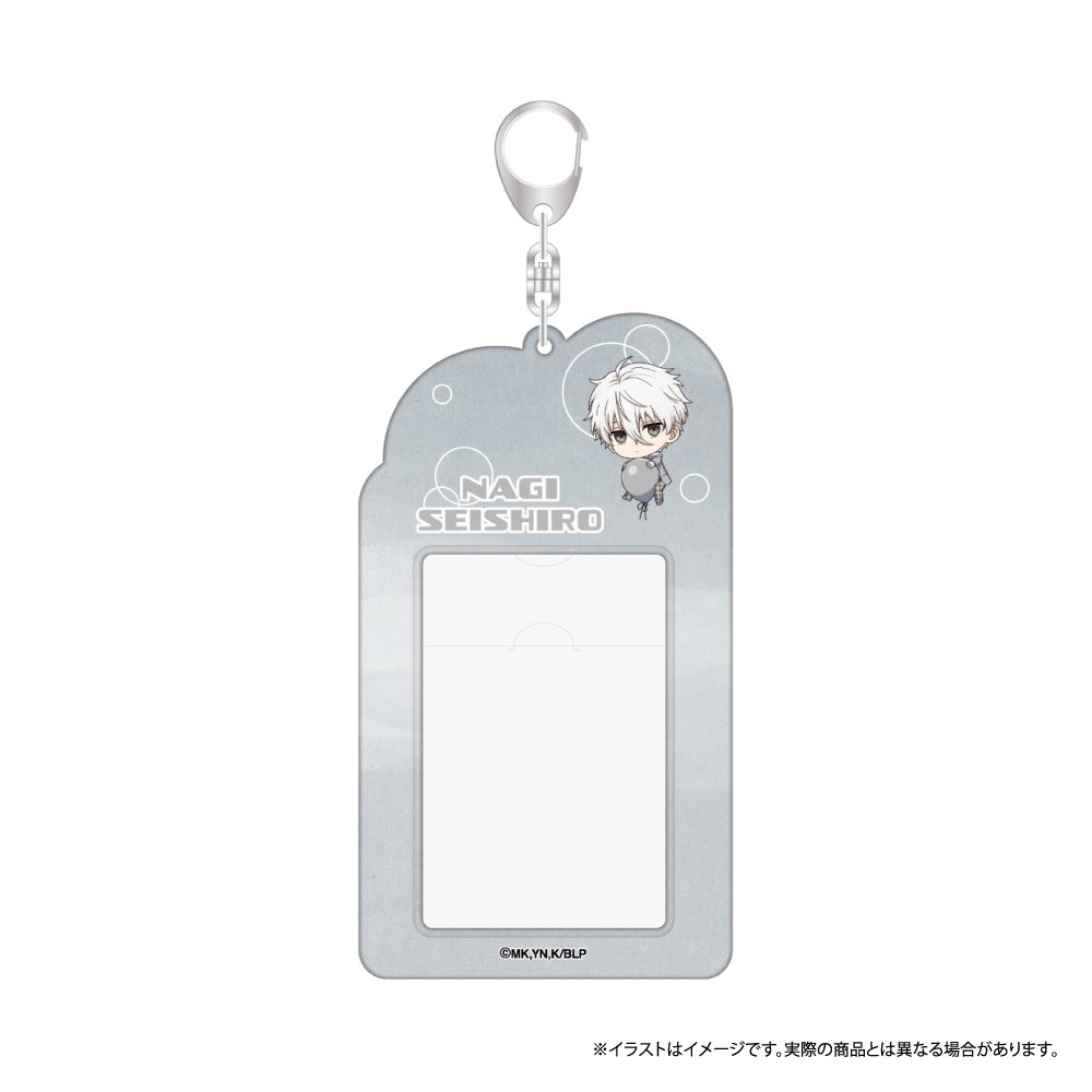ブルーロック カードケースキーホルダー 凪誠士郎(ミニキャラ)(風船) ("Blue Lock" Card Case Key Chain Nagi Seishiro (Mini Character) (Balloon))