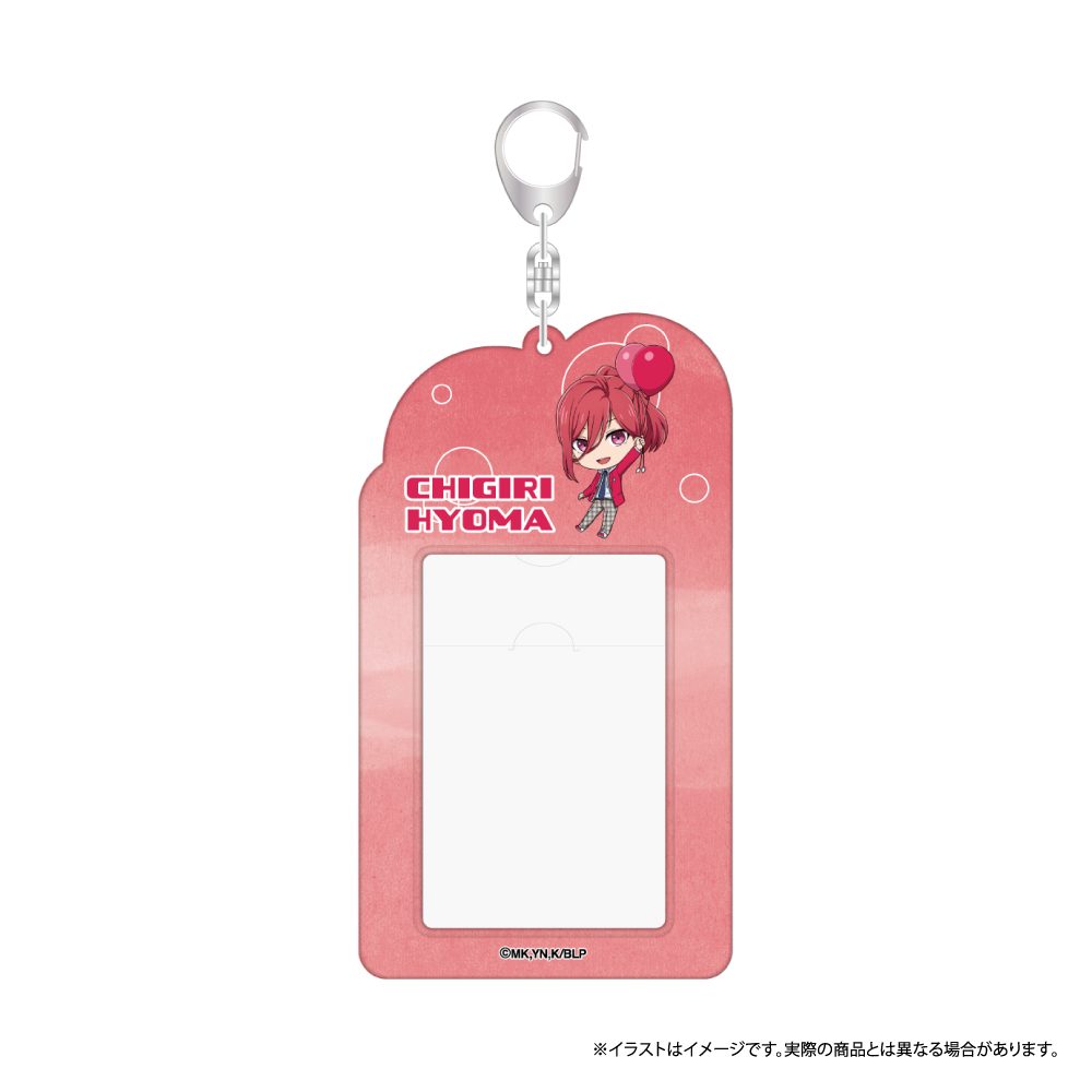 ブルーロック カードケースキーホルダー 千切豹馬(ミニキャラ)(風船) ("Blue Lock" Card Case Key Chain Chigiri Hyoma (Mini Character) (Balloon))