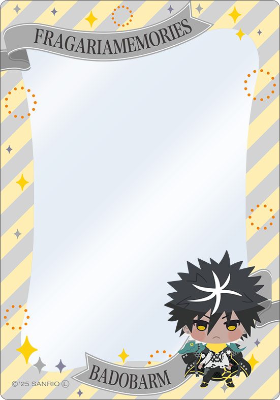フラガリアメモリーズ 硬質カードケース バドバルマ (Fragaria Memories Hard Card Case Badobarm)