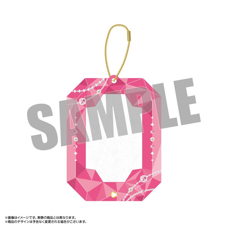 amieオリジナル ジュエリーアクリルフレーム 宝石Ver. 2.ピンク (amie Original Jewelry Acrylic Frame Jewelry Ver. 2. Pink)