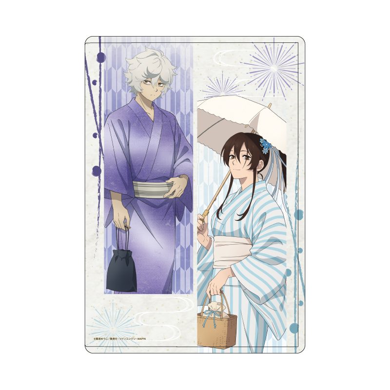 キャラクリアケース 地獄楽 06 画眉丸&佐切(描き下ろしイラスト) (Chara Clear Case "Hell's Paradise: Jigokuraku" 06 Gabimaru & Sagiri (Original Illustration))
