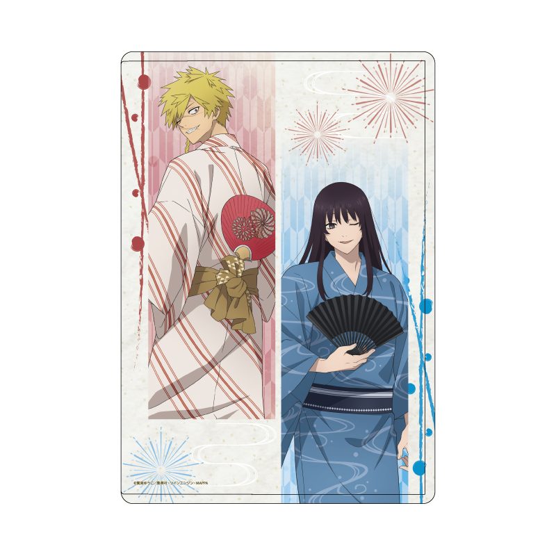 キャラクリアケース 地獄楽 07 亜左弔兵衛&桐馬(描き下ろしイラスト) (Chara Clear Case "Hell's Paradise: Jigokuraku" 07 Aza Chobei & Toma (Original Illustration))