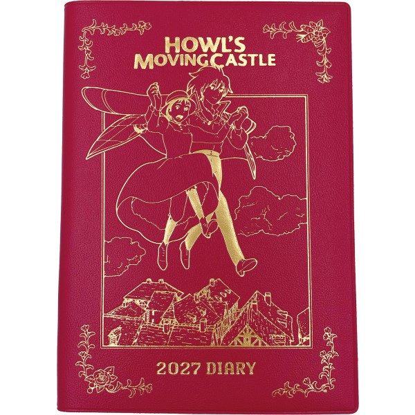 ハウルの動く城 2027年スケジュール帳 ("Howl's Moving Castle" 2027 Schedule Book)