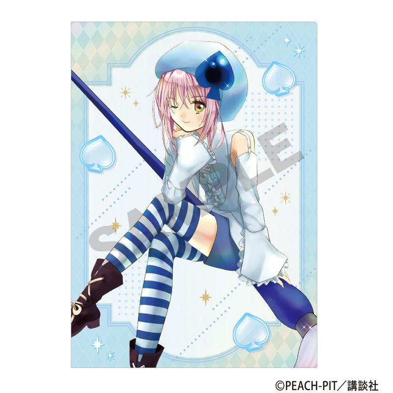 しゅごキャラ! シングルクリアファイル アミュレットスペード ("Shugo Chara!" Single Clear File Amulet Spade)