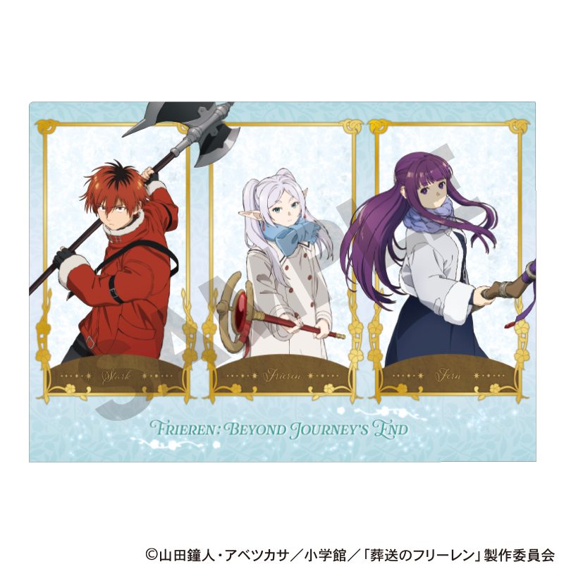 葬送のフリーレン シングルクリアファイル 新パーティー ("Frieren: Beyond Journey's End" Single Clear File New Party)