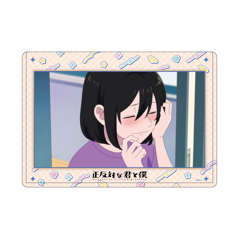 キャラクリアケース 正反対な君と僕 04 西(場面写イラスト) (Chara Clear Case "You and I are Polar Opposites" 04 Nishi (Scenes Illustration))