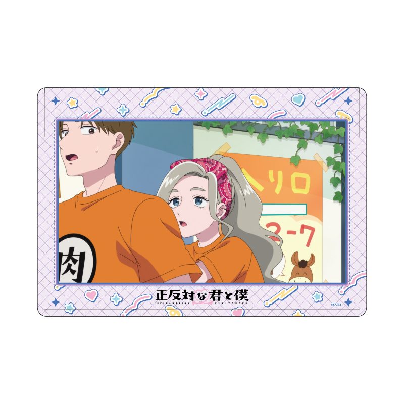 キャラクリアケース 正反対な君と僕 06 東(場面写イラスト) (Chara Clear Case "You and I are Polar Opposites" 06 Azuma (Scenes Illustration))