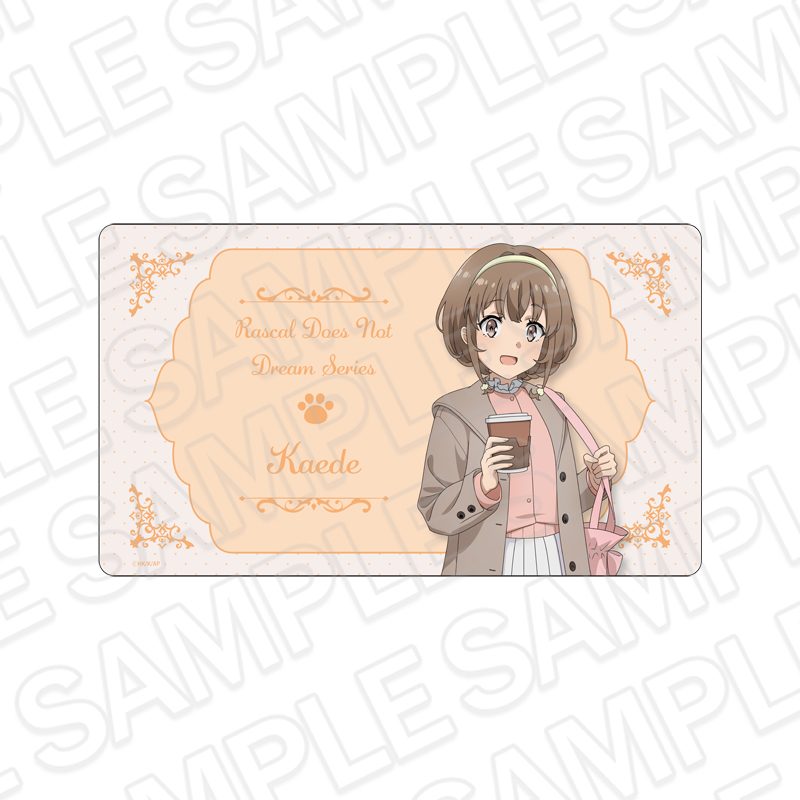 青春ブタ野郎シリーズ ラバーデスクマット 梓川花楓 Holiday Ver. ("Rascal Does Not Dream" Series Rubber Desk Mat Azusagawa Kaede Holiday Ver.)