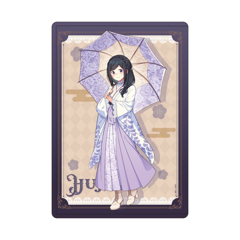 キャラクリアケース 花唄メモワール 07 藤野(描き下ろしイラスト) (Chara Clear Case "Hanauta Memoire" 07 Fujino (Original Illustration))