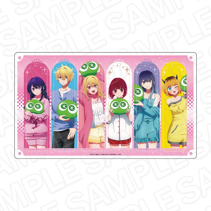 【推しの子】×ぷよぷよ ラバーデスクマット ("Oshi no Ko" x "Puyo Puyo" Rubber Desk Mat)