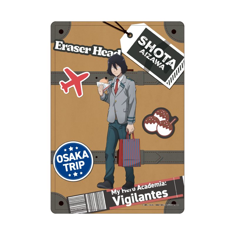キャラクリアケース ヴィジランテ -僕のヒーローアカデミア ILLEGALS- 12 相澤消太 大阪観光Ver.(描き下ろし) (Chara Clear Case "My Hero Academia: Vigilantes" 12 Aizawa Shota Osaka Sightseeing Ver. (Original Illustration))