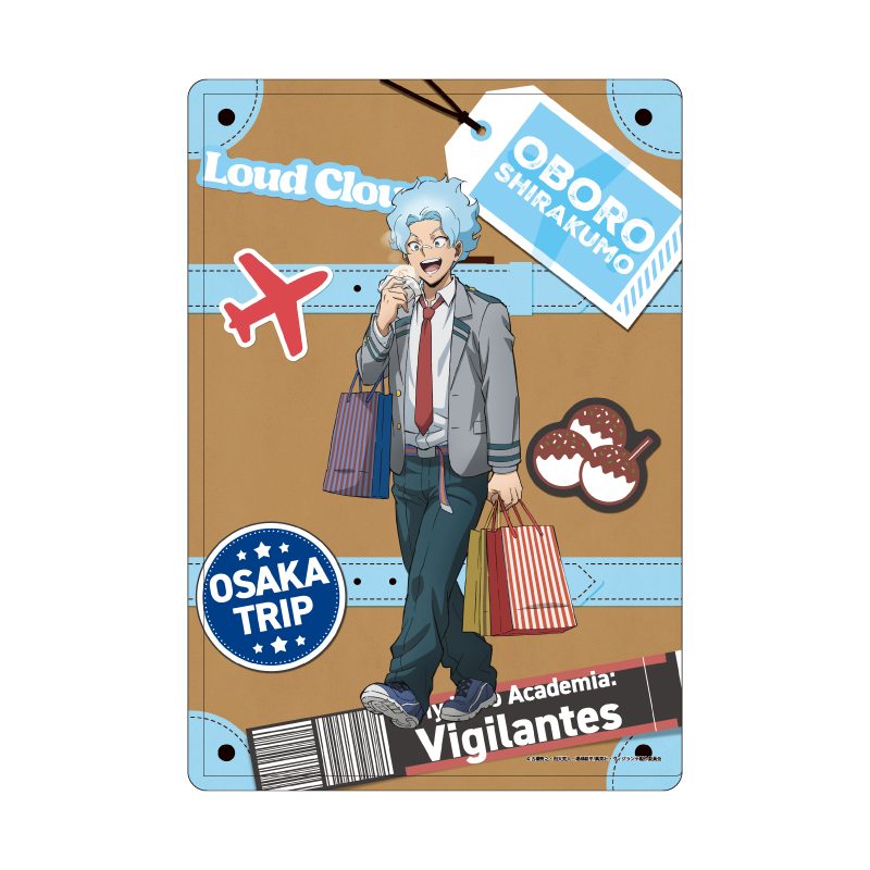 キャラクリアケース ヴィジランテ -僕のヒーローアカデミア ILLEGALS- 13 白雲朧 大阪観光Ver.(描き下ろし) (Chara Clear Case "My Hero Academia: Vigilantes" 13 Shirakumo Oboro Osaka Sightseeing Ver. (Original Illustration))