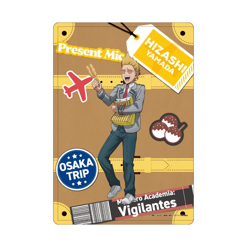 キャラクリアケース ヴィジランテ -僕のヒーローアカデミア ILLEGALS- 14 山田ひざし 大阪観光Ver.(描き下ろし) (Chara Clear Case "My Hero Academia: Vigilantes" 14 Yamada Hizashi Osaka Sightseeing Ver. (Original Illustration))