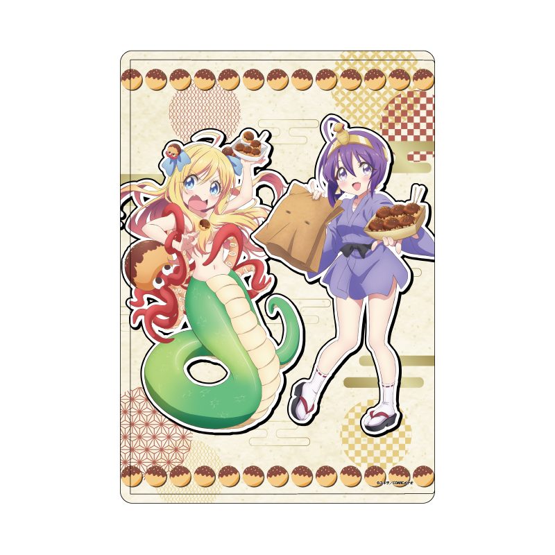 キャラクリアケース 邪神ちゃんドロップキック 10 邪神ちゃん&メデューサ ご当地Ver.(描き下ろしイラスト) (Chara Clear Case "Dropkick on My Devil!" 10 Jashin-chan & Medusa Local Ver. (Original Illustration))