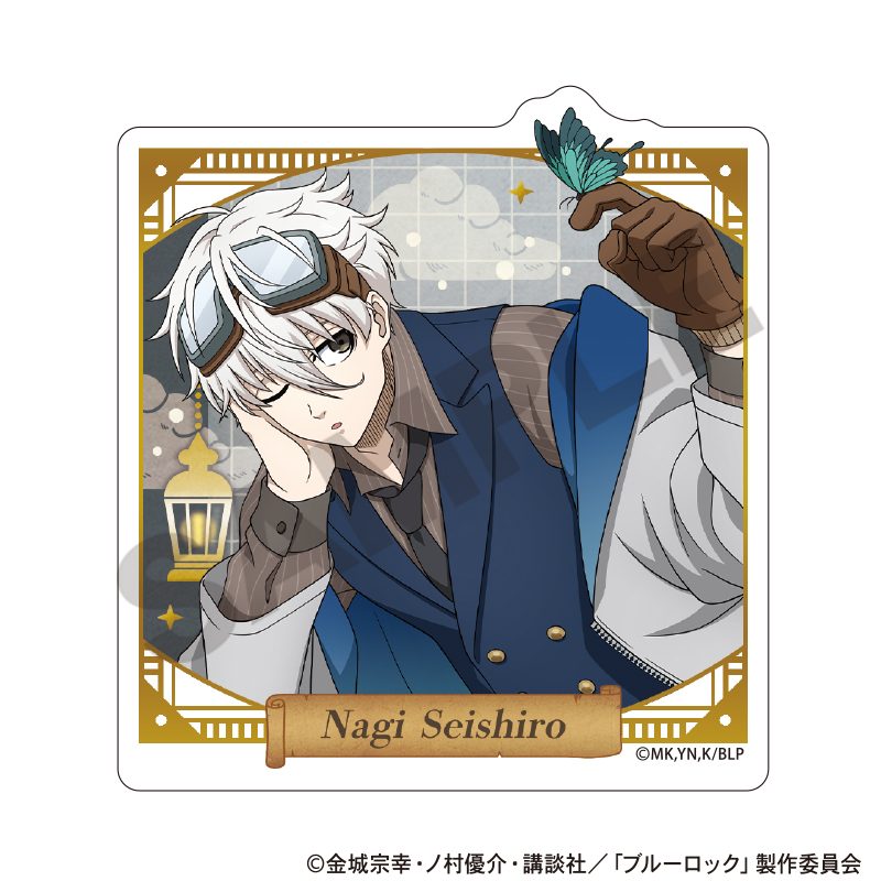 ブルーロック アクリルクリップ 凪誠士郎 シーカー ("Blue Lock" Acrylic Clip Nagi Seishiro Seeker)