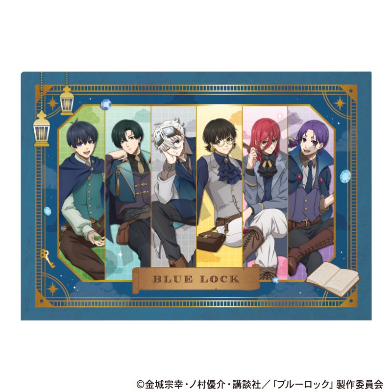 ブルーロック シングルクリアファイル 集合 シーカー ("Blue Lock" Single Clear File Group Seeker)