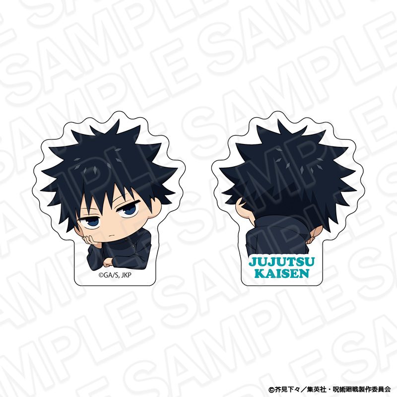 呪術廻戦 両面アクリルクリップ 伏黒恵 カップケーキVer. ("Jujutsu Kaisen" Double-sided Acrylic Clip Fushiguro Megumi Cupcake Ver.)