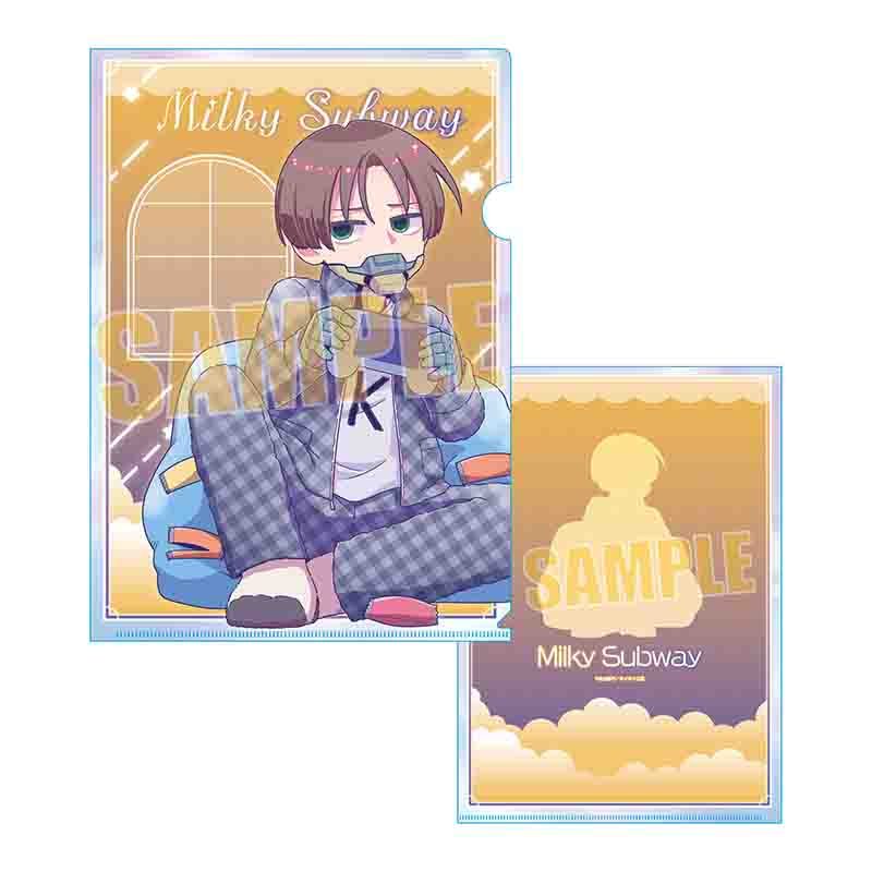 クリアファイル 銀河特急 ミルキー☆サブウェイ カート(パジャマパーティー) (Clear File "MILKY SUBWAY THE GALACTIC LIMITED EXPRESS" Kurt (Pajamas Party))