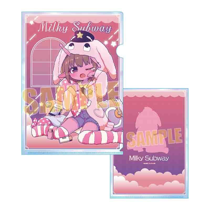 クリアファイル 銀河特急 ミルキー☆サブウェイ チハル(パジャマパーティー) (Clear File "MILKY SUBWAY THE GALACTIC LIMITED EXPRESS" Chiharu (Pajamas Party))