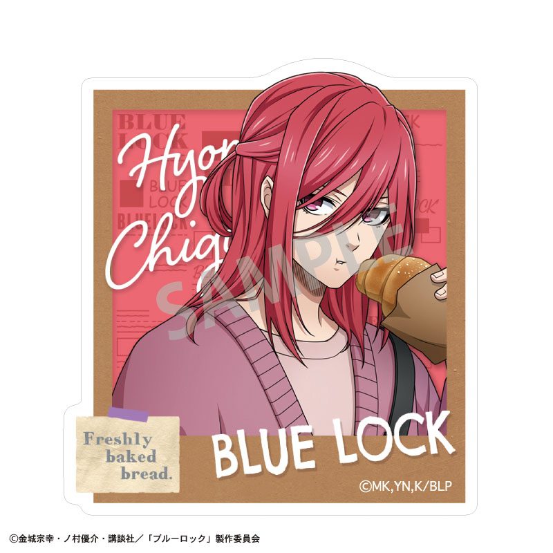 ブルーロック アクリルクリップ 千切豹馬 焼きたてパンとテイクアウトドリンク ("Blue Lock" Acrylic Clip Chigiri Hyoma Freshly Baked Bread & Takeout Drinks)