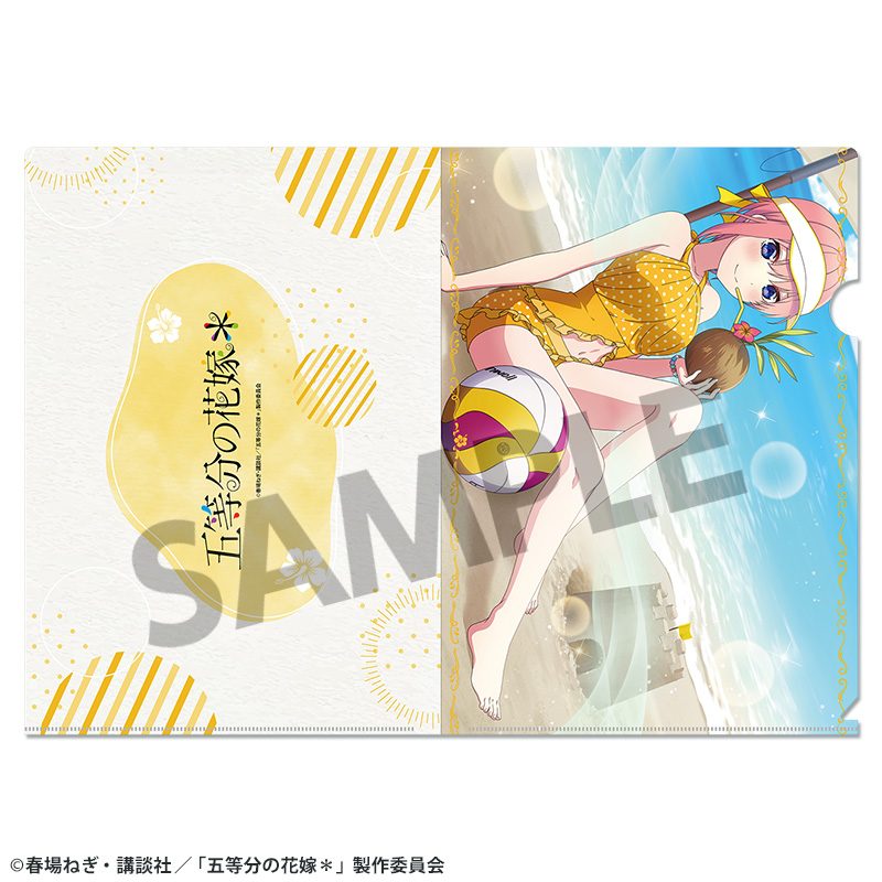 五等分の花嫁* クリアファイル Vol.4 中野一花 ("The Quintessential Quintuplets Specials 2" Clear File Vol. 4 Nakano Ichika)