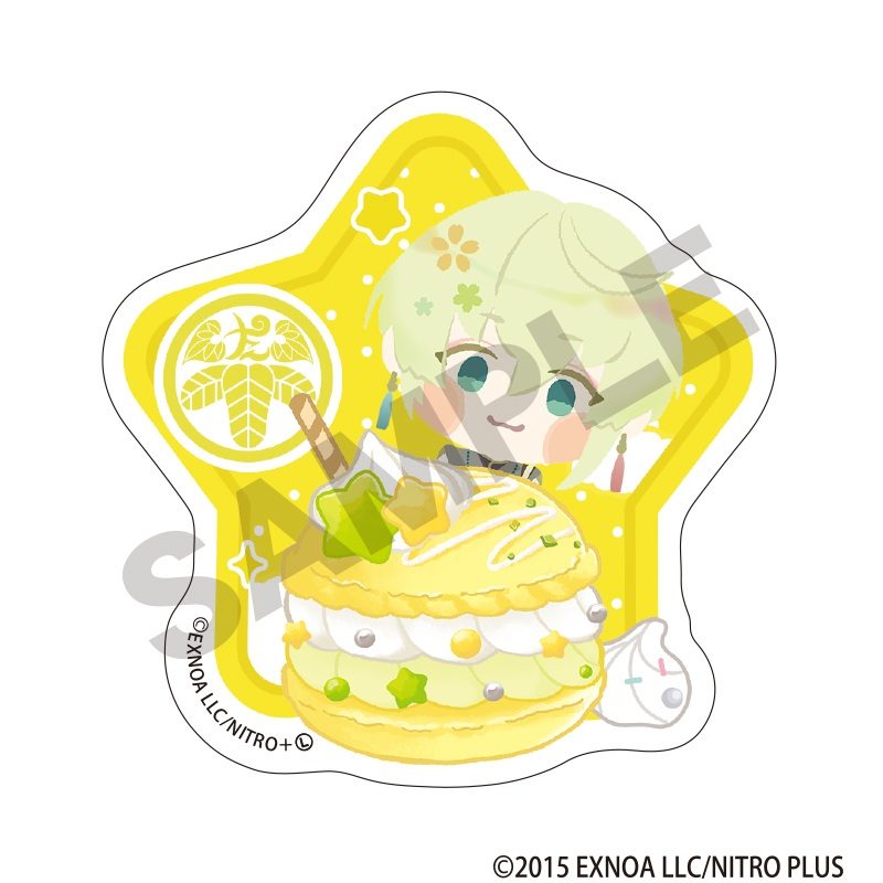 わんぱく!刀剣乱舞 第二弾 アクリルクリップ たいこうさもんじ ("Touken Ranbu -ONLINE-" Wanpaku! Touken Ranbu Vol. 2 Acrylic Clip Taikou Samonji)
