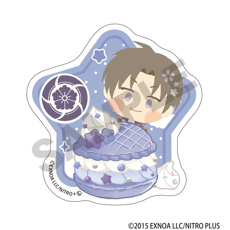 わんぱく!刀剣乱舞 第二弾 アクリルクリップ へしきりはせべ ("Touken Ranbu -ONLINE-" Wanpaku! Touken Ranbu Vol. 2 Acrylic Clip Heshikiri Hasebe)