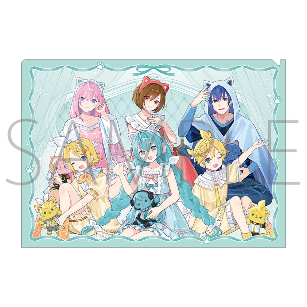 初音ミクシリーズ withCAT クリアファイル (Hatsune Miku Series withCAT Clear File)
