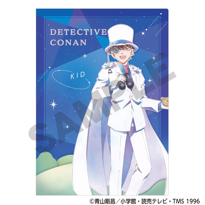 名探偵コナン シングルクリアファイル 怪盗キッド 天体観測 クラパレット ("Detective Conan" Single Clear File Kaito Kid Astronomical Observation Cru-palette)
