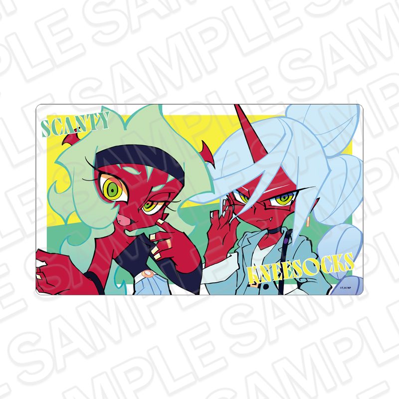 New PANTY & STOCKING with GARTERBELT ラバーデスクマット スキャンティ&ニーソックス お出かけVer. ("New Panty & Stocking with Garterbelt" Rubber Desk Mat Scanty & Kneesocks Outing Ver)
