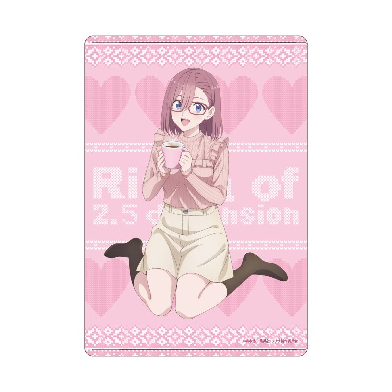 キャラクリアケース 2.5次元の誘惑 17 天乃リリサ お部屋ニットVer.(描き下ろしイラスト) (Chara Clear Case "2.5 Dimensional Seduction" 17 Amano Ririsa Room Knit Ver. (Original Illustration))