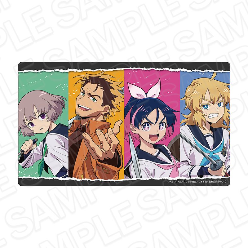 勇者のクズ ラバーデスクマット ("Scum of the Brave" Rubber Desk Mat)