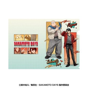 SAKAMOTO DAYS クリアファイル 1 坂本太郎&南雲 ("Sakamoto Days" Clear File 1 Sakamoto Taro & Nagumo)