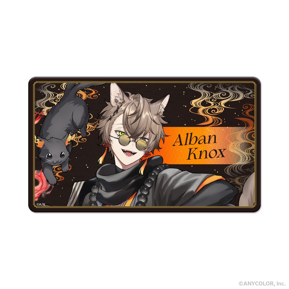 NIJISANJI EN 周年企画 Noctyx デスクマット アルバーン・ノックス (NIJISANJI EN Anniversary Project Noctyx Desk Mat Alban Knox)