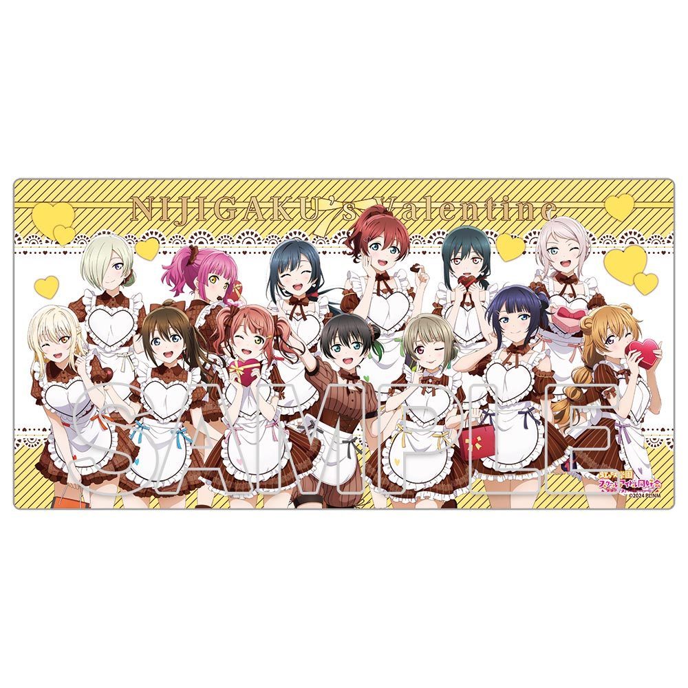ラブライブ!虹ヶ咲学園スクールアイドル同好会 デスクマット Ver.Valentine2026 ("Love Live! Nijigasaki High School Idol Club" Desk Mat Ver. Valentine2026)