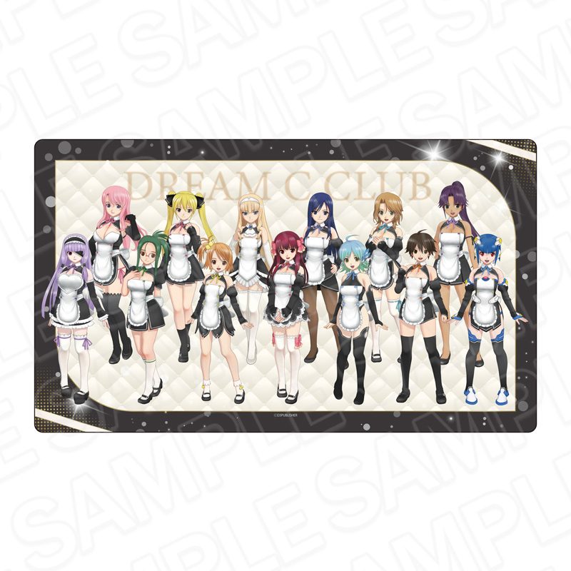 ドリームクラブシリーズ ラバーデスクマット ("Dream C Club" Series Rubber Desk Mat)