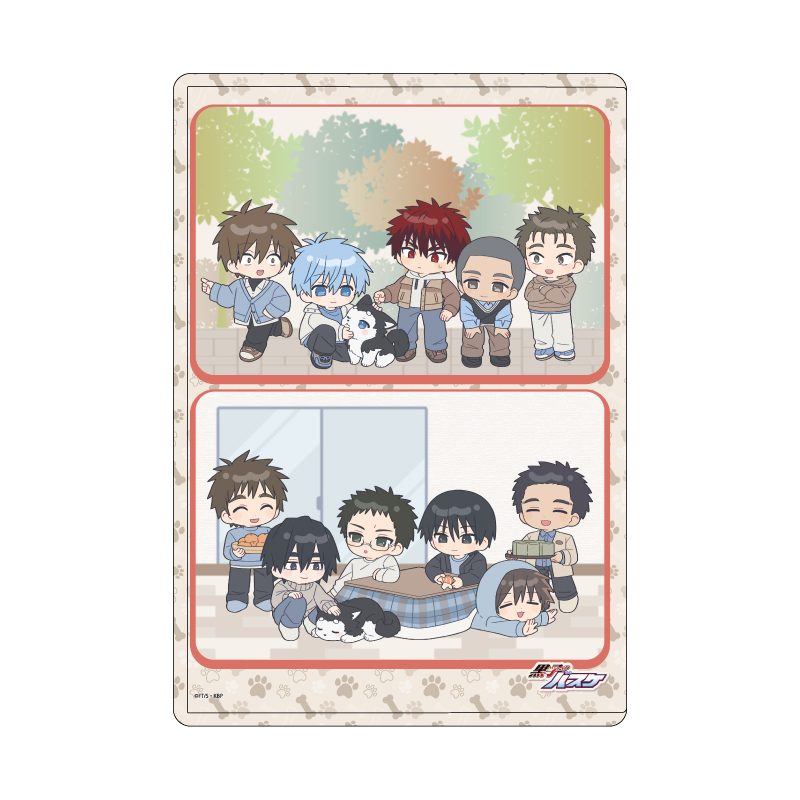 キャラクリアケース 黒子のバスケ 45 テツヤ2号といっしょVer. A(ミニキャライラスト) (Chara Clear Case "Kuroko's Basketball" 45 With Tetsuya 2go Ver. A (Mini Character Illustration))