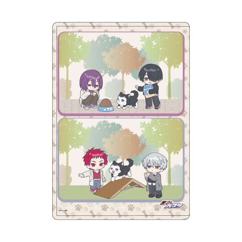 キャラクリアケース 黒子のバスケ 47 テツヤ2号といっしょVer. C(ミニキャライラスト) (Chara Clear Case "Kuroko's Basketball" 47 With Tetsuya 2go Ver. C (Mini Character Illustration))