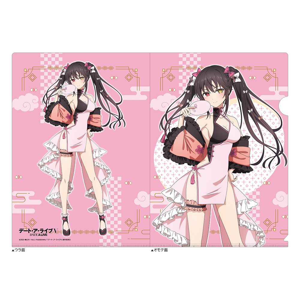 デート・ア・ライブV 描き下ろしクリアファイル 時崎狂三/パステルチャイナ ("Date A Live V" Original Illustration Clear File Tokisaki Kurumi / Pastel China)