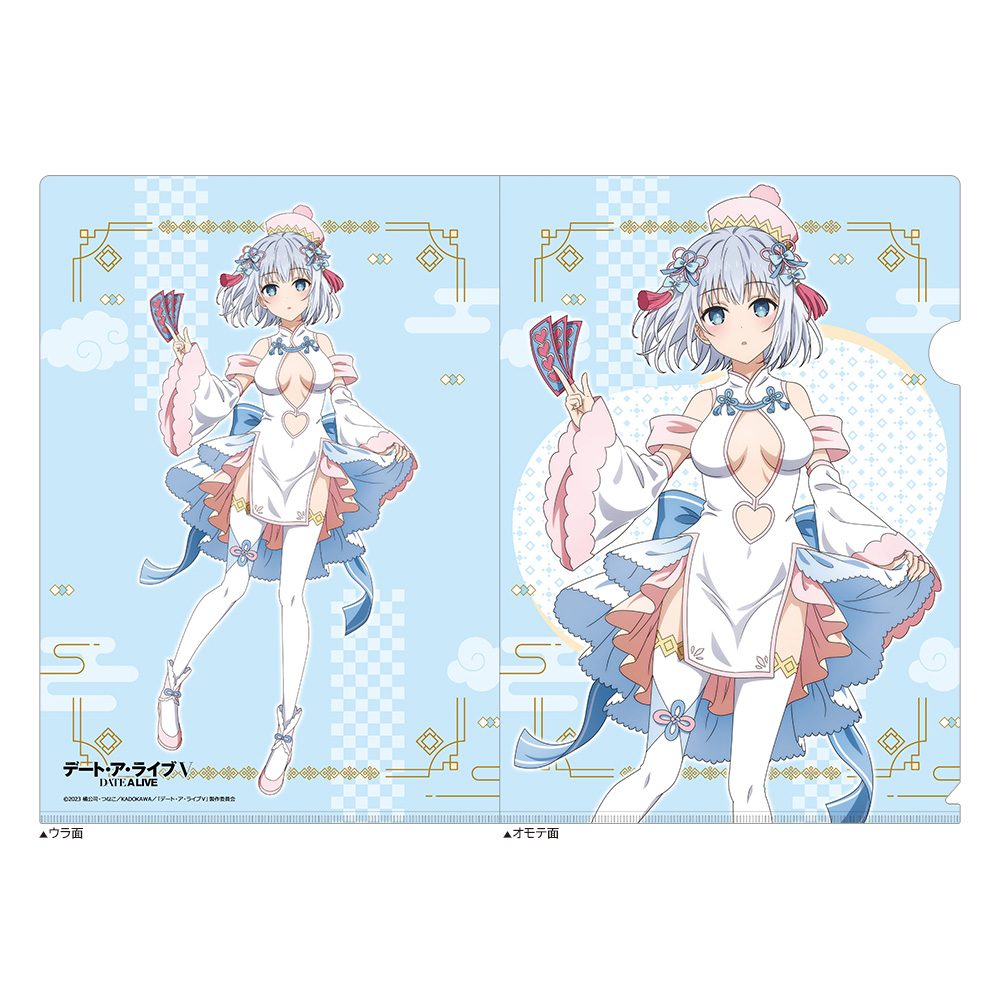デート・ア・ライブV 描き下ろしクリアファイル 鳶一折紙/パステルチャイナ ("Date A Live V" Original Illustration Clear File Tobiichi Origami / Pastel China)