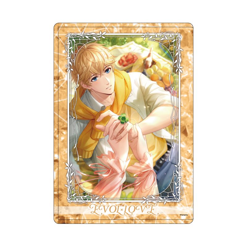 キャラクリアケース 恋とプロデューサー -EVOL×LOVE- 16 キラ・ラッキースター(公式イラスト) (Chara Clear Case "Mr Love: Queen's Choice" 16 Kiro (Kira), Lucky Star (Official Illustration))