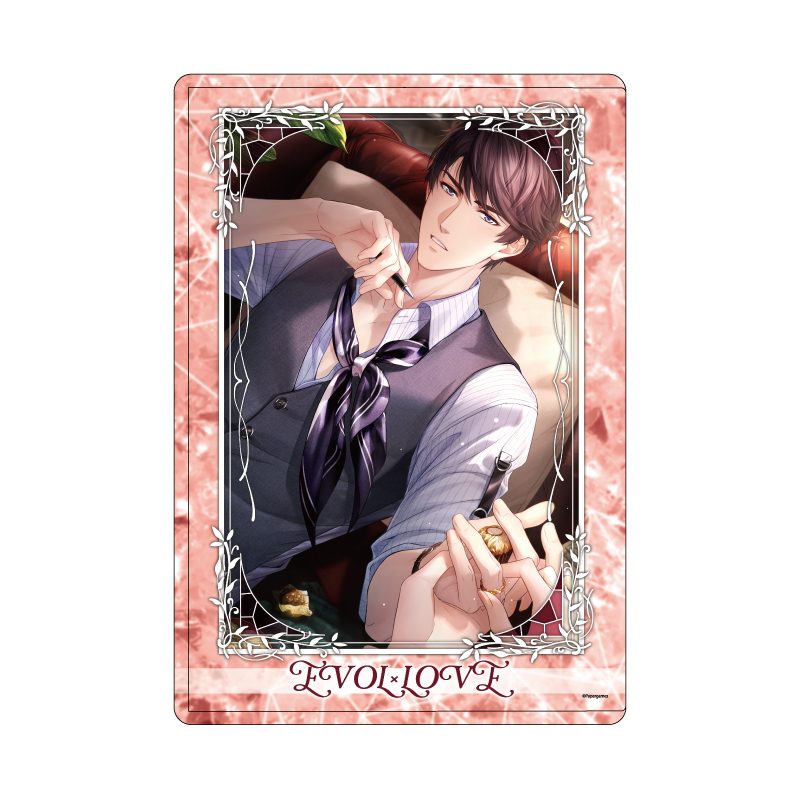 キャラクリアケース 恋とプロデューサー -EVOL×LOVE- 19 ゼン・優しい愛の中(公式イラスト) (Chara Clear Case "Mr Love: Queen's Choice" 19 Victor (Zen), In Tender Love (Official Illustration))