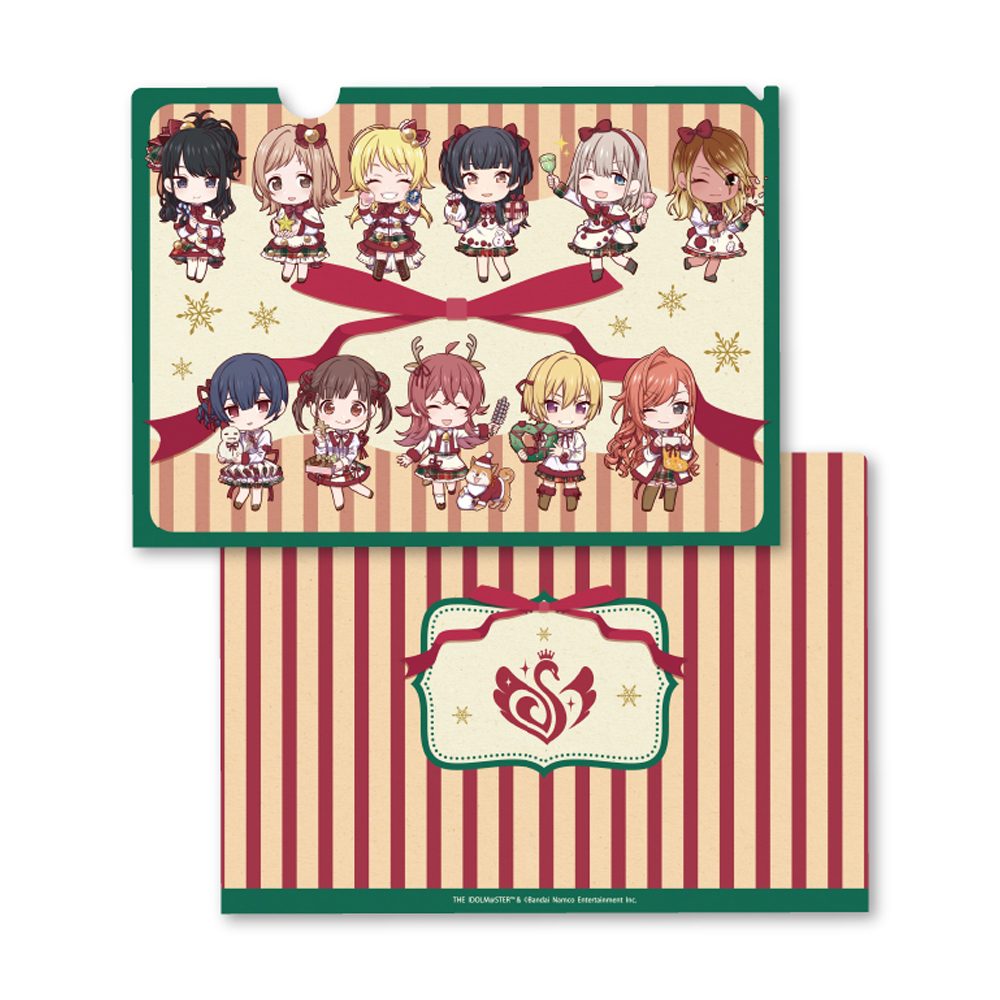 アイドルマスター シャイニーカラーズ クリアファイル ミニキャラ スノーマジックVer. ("The Idolmaster Shiny Colors" Clear File Mini Character Snow Magic Ver.)