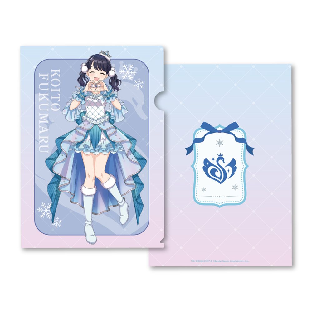 アイドルマスター シャイニーカラーズ クリアファイル 福丸小糸 スノーマジックVer. ("The Idolmaster Shiny Colors" Clear File Fukumaru Koito Snow Magic Ver.)