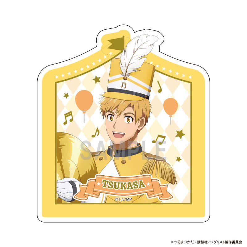 メダリスト アクリルメモクリップ 明浦路司 マーチングバンドVer. ("Medalist" Acrylic Memo Clip Akeuraji Tsukasa Marching Band Ver.)